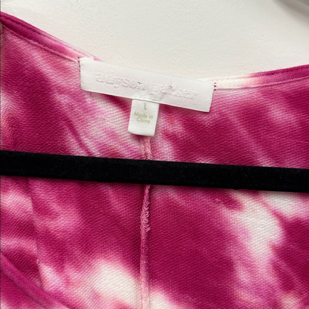 NWT ADYSON PARKER TIE DYE SUPER SOFT MAXI DRESS IN DUBARRY COMBO L - Picture 4 of 6
